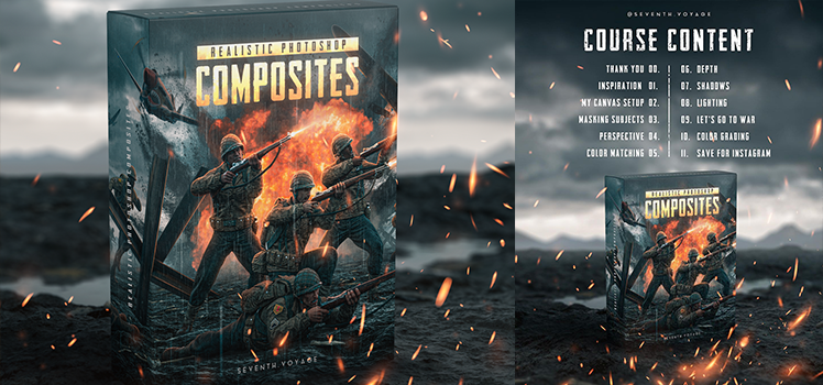 Realistic Photoshop Composites - Seventh Voyage