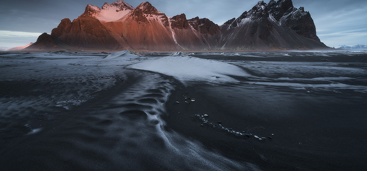 Photographing ice and winter landscapes